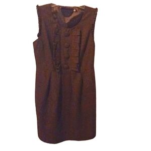 Couture‎ chocolate brown dress